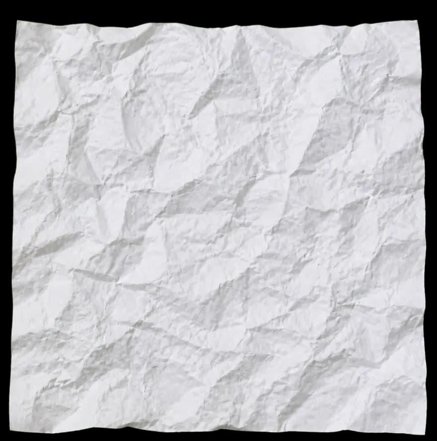 A blank sheet of paper waiting for the thing you haven't said
